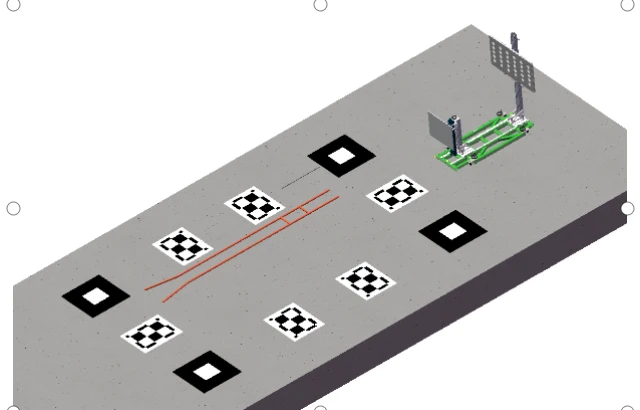 ADAS Panoramic Calibration System high quality